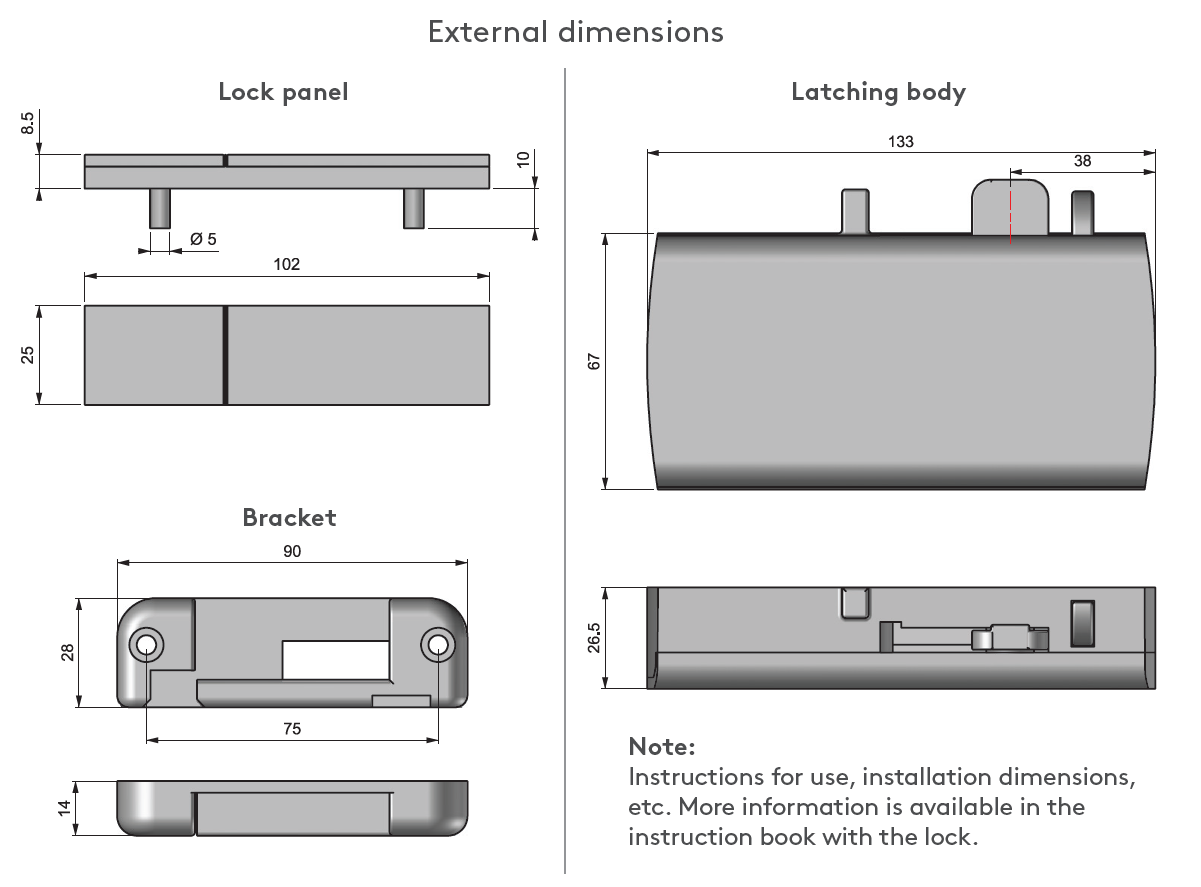 Essentra Mesan Electronic Locking System